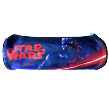 Star Wars Etui rond - zwart/blauw