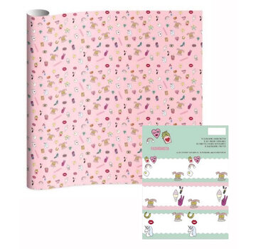 Fashionista 2 Rol kaft + etiketten voordeelset