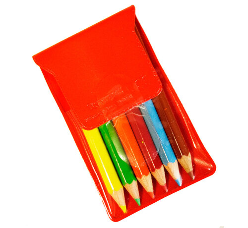 Bruynzeel Mini kleurpotloden - 6 stuks