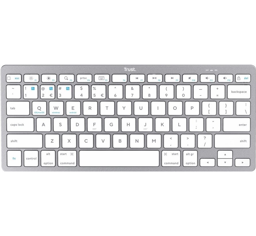 Bluetooth QWERTY toetsenbord