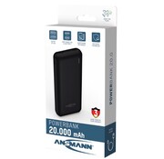 Ansmann powerbank 20.000 mAh - zwart