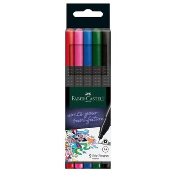 Faber Castell Fineliner basis - set 5 stuks