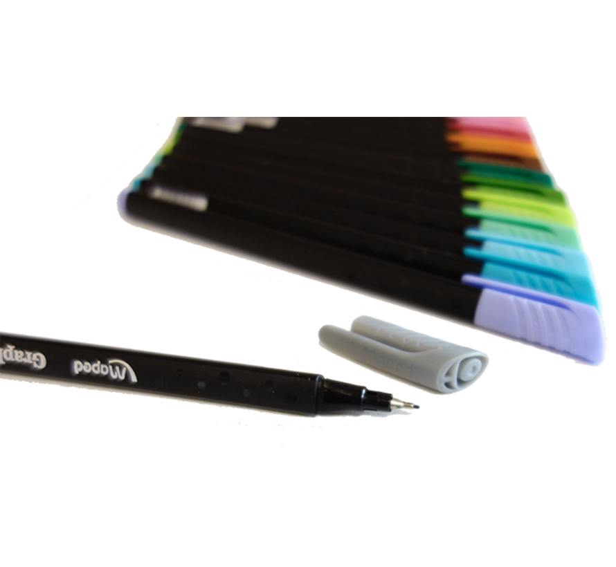 Graph'Peps fineliners -voordeelset