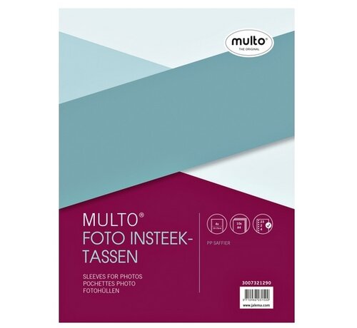 Multo Foto insteek tassen - 10x15 - 10st