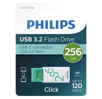 Philips USB-C stick  -  256 GB