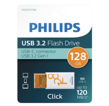Philips USB-C stick  -  128 GB