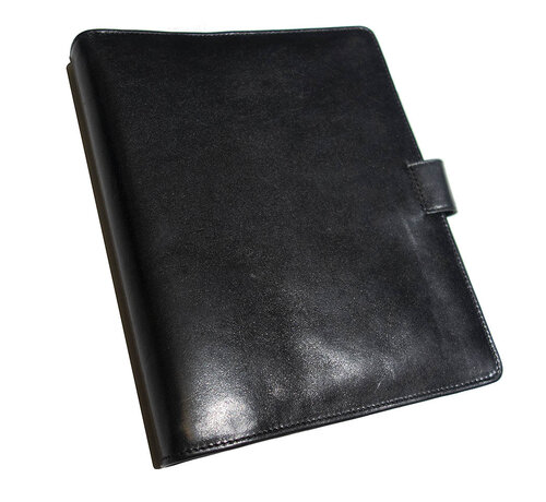 Liam's Agenda organizer - A5 - leer - zwart