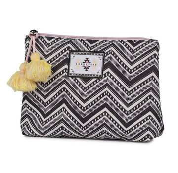 100% Sugar Etui - plat - zwart/wit