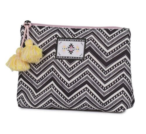 100% Sugar Etui - plat - zwart/wit