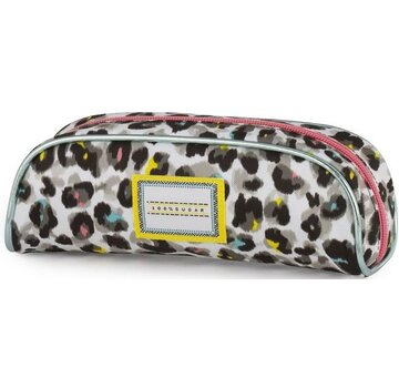 100% Sugar Sweet etui - driehoek - luipaard