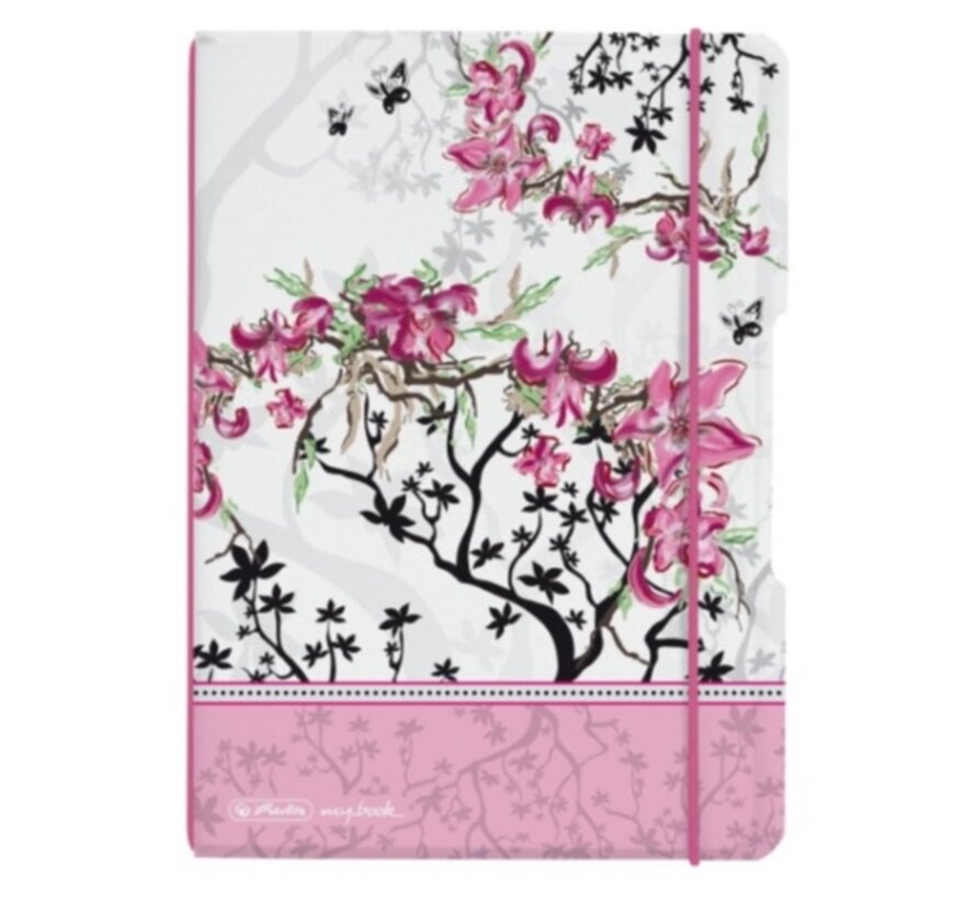 Navulbaar A5 schrift - ruit - lady like
