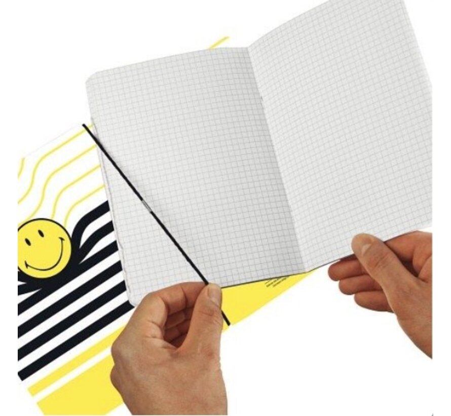 Navulbaar A5 schrift - ruit - smiley