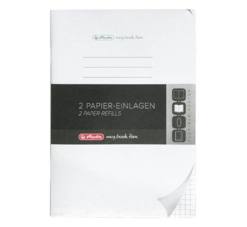 2x Navulling - 5mm- ruitjes - A4