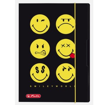 Smileyworld Elastomap A3 - zwart