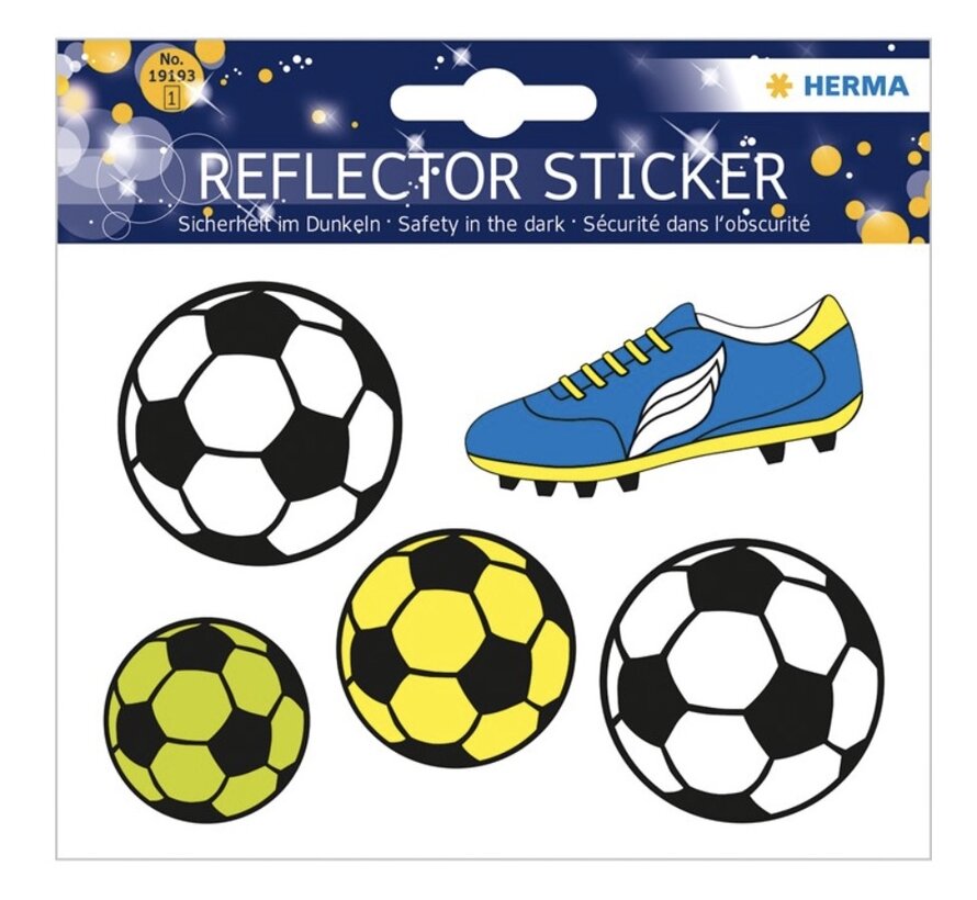 19198 Reflector stickers - voetbal