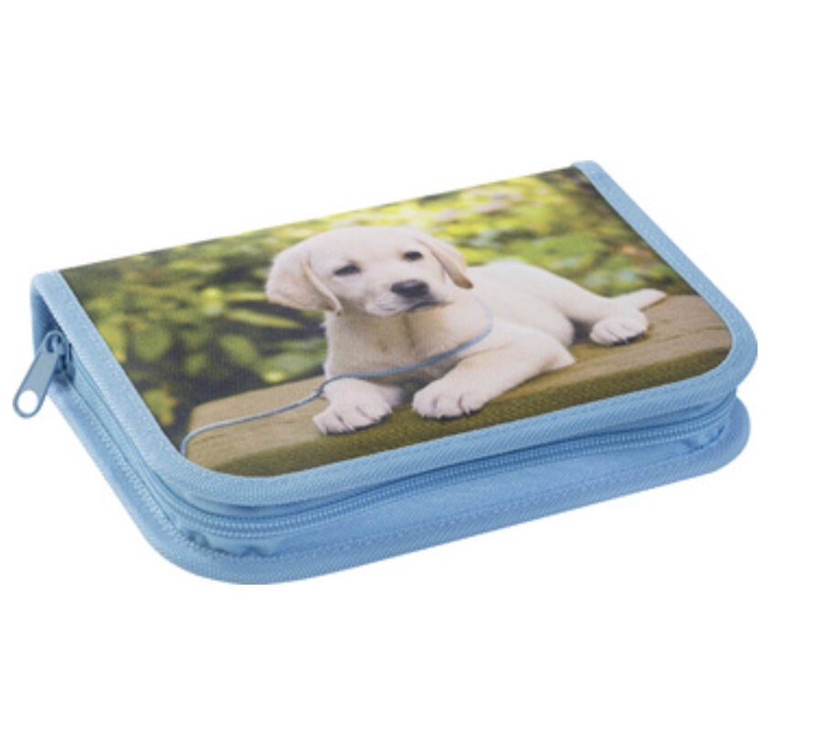 Etui vol met tekenpullen - hond