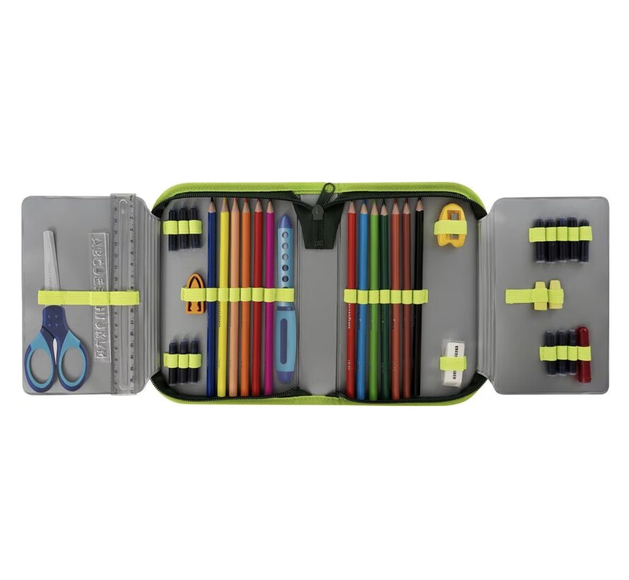 Etui vol met tekenpullen - paarden