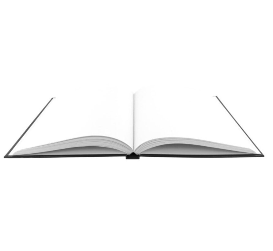 A4 Dummy boek - zwart - glans-schade