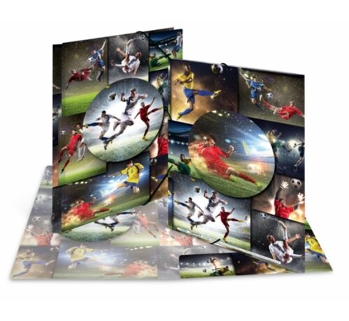 Herma PP voetbal elastomap - A4 - kunststof