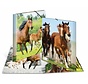 PP paarden elastomap - A4 - kunststof