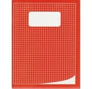Quantore Schrift A5 - 5mm geruit - rood