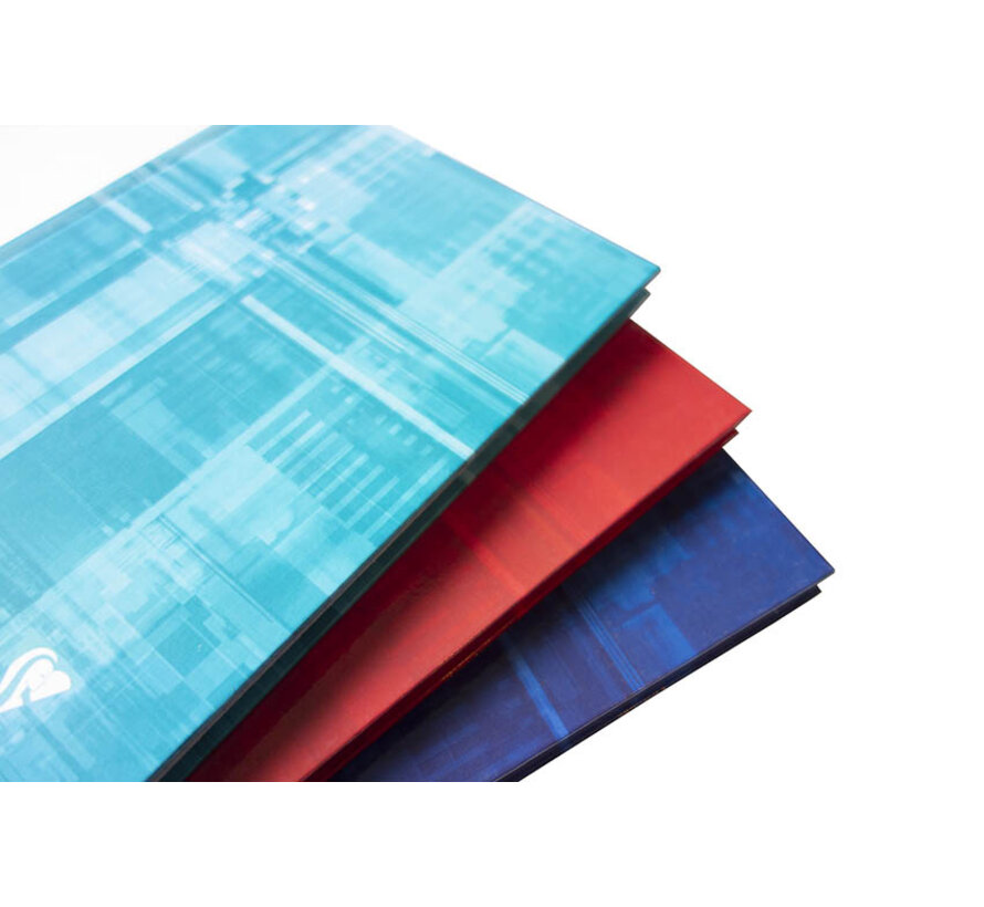 Notitieboek A5 geruit - kleur