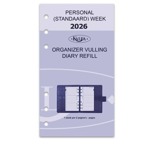 Kalpa Agenda vulling 2026 - standard/personal - week overzicht