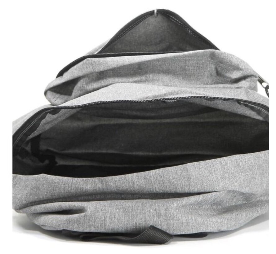 Padded Pak'R rugtas - lichtgrijs