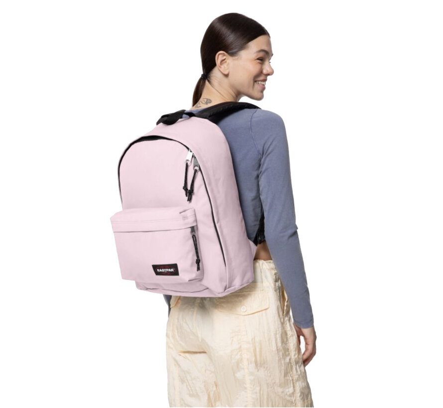 Out of office rugtas - lichtgrijs