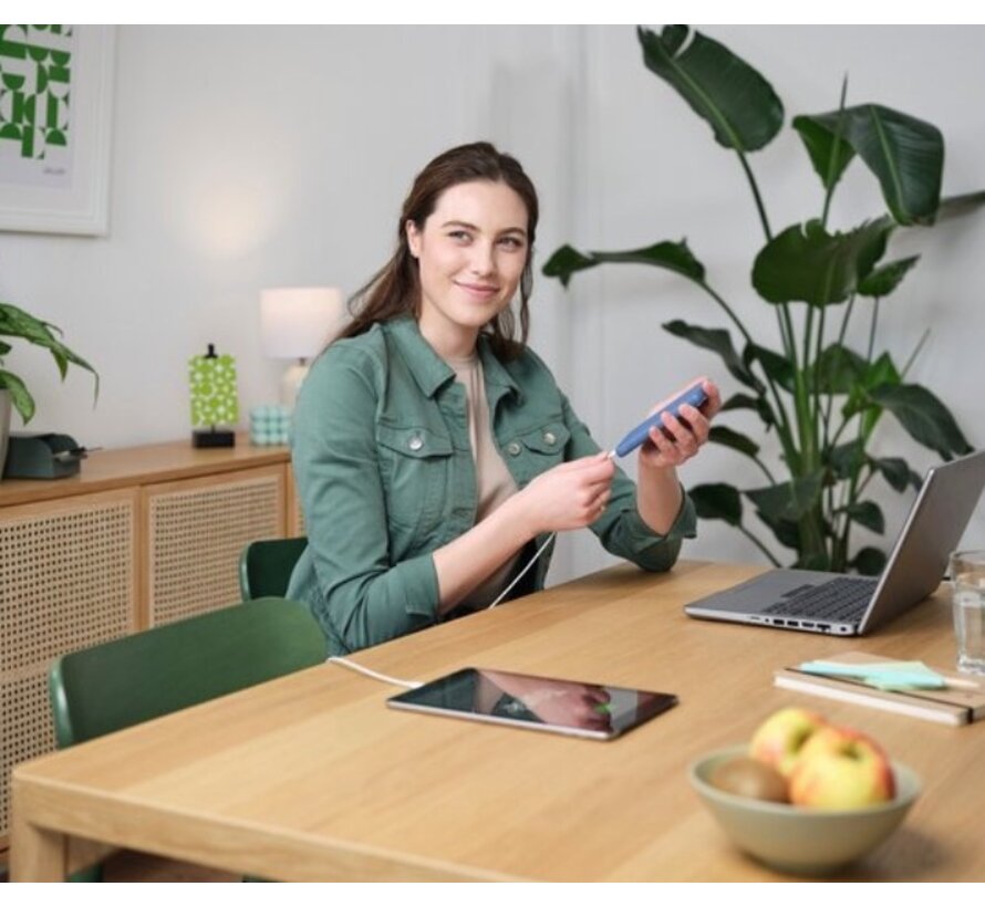 Powerbank 10.000 mAh - primo - eco - zwart