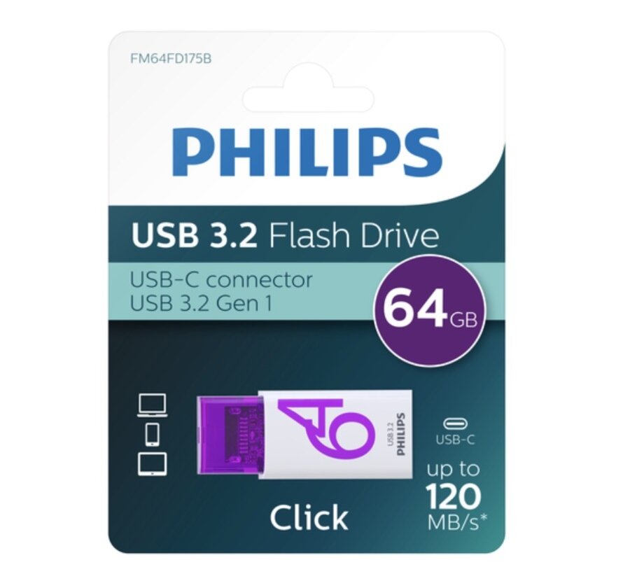 Philips USB-C stick -  64 GB