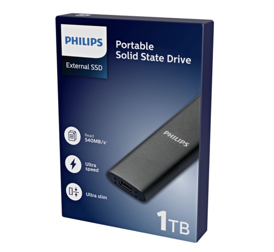 SSD schijf - USB-C 3.2 - 1TB-flash drive