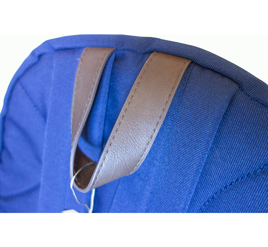 Go outside laptop rugtas - blauw