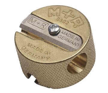 M+R Puntenslijper messing dubbel - rond