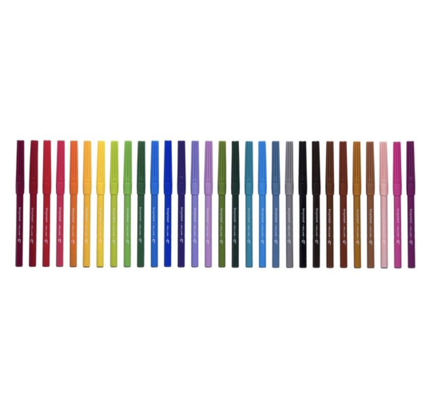 Felt tips viltstiften - 30st
