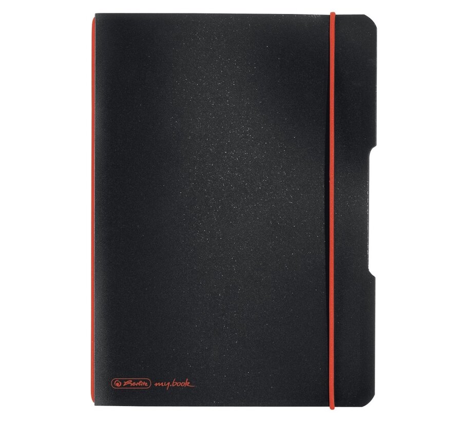 Navulbaar A5 schrift - zwart