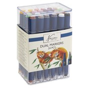 Nassau Alcoholmarkers - 24 stuks - dual tip
