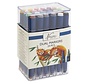 Alcoholmarkers - 24 stuks - dual tip
