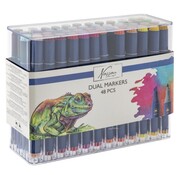 Nassau Alcoholmarkers - 48 stuks - dual tip