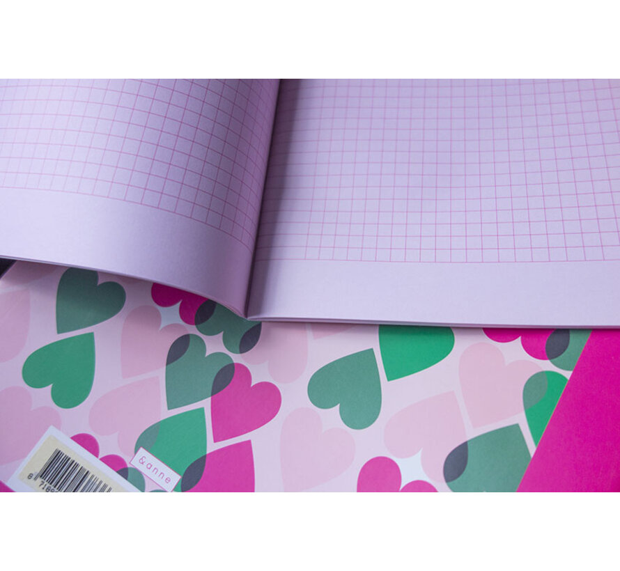 3x A4 ruittjes schrift - voordeelpak