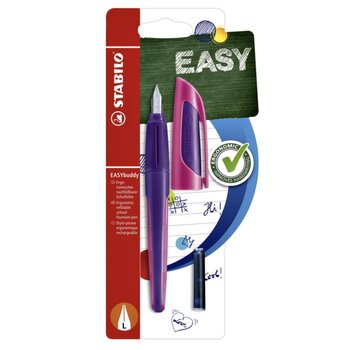 Stabilo Easy vulpen - paars - links