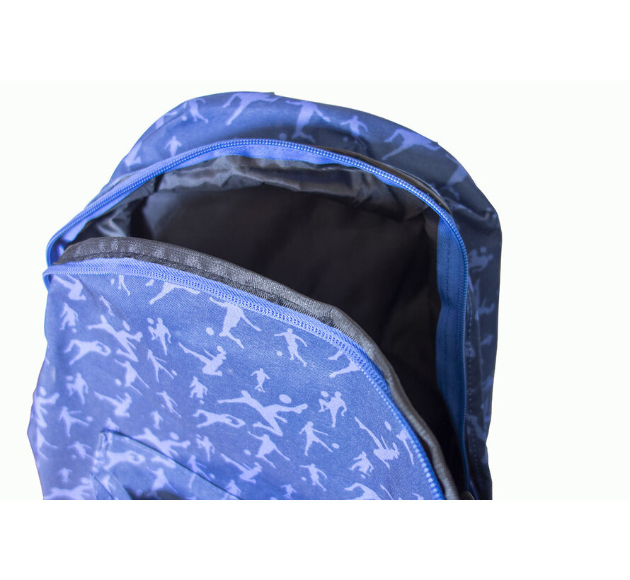 Rugtas - blauw