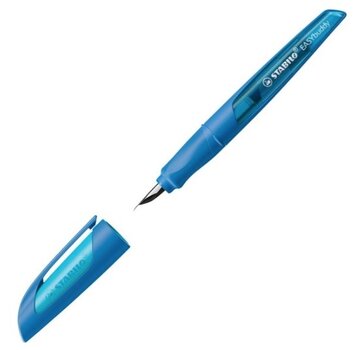 Stabilo Easy vulpen - blauw - links