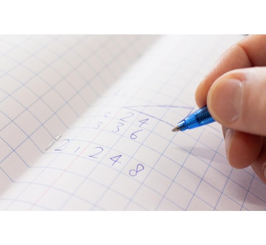 A4 schrift 10mm geruit - voordeelverpakking