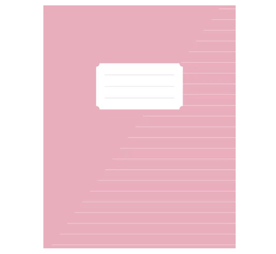 10x Lijntjes schrift A5 - voordeelpak - Pastel
