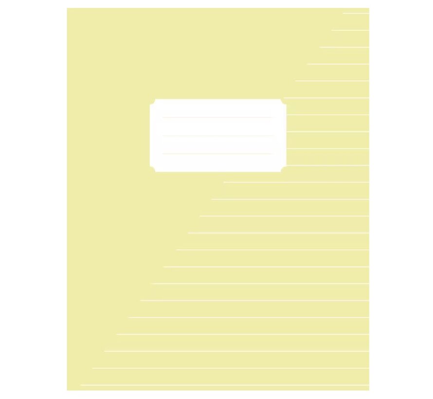 10x Lijntjes schrift A5 - voordeelpak - Pastel