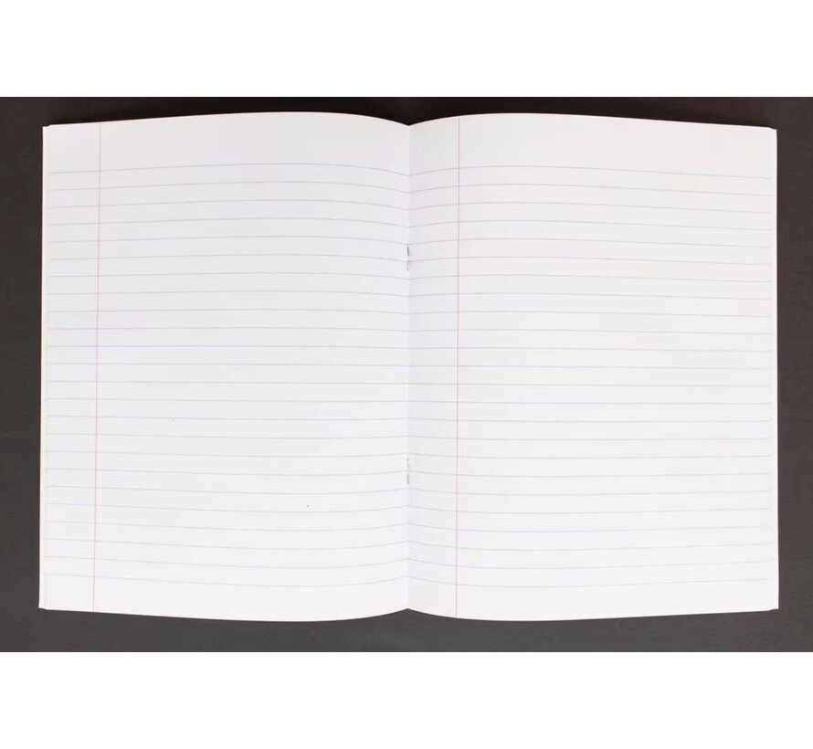 10x Lijntjes schrift A5 - voordeelpak - Pastel