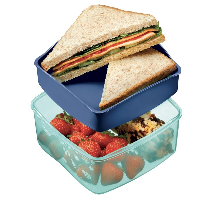 Lunchtrommel - paars