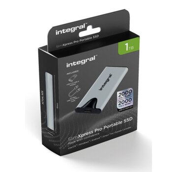 Integral 1TB - SlimXpress Portable USB-C - SSD