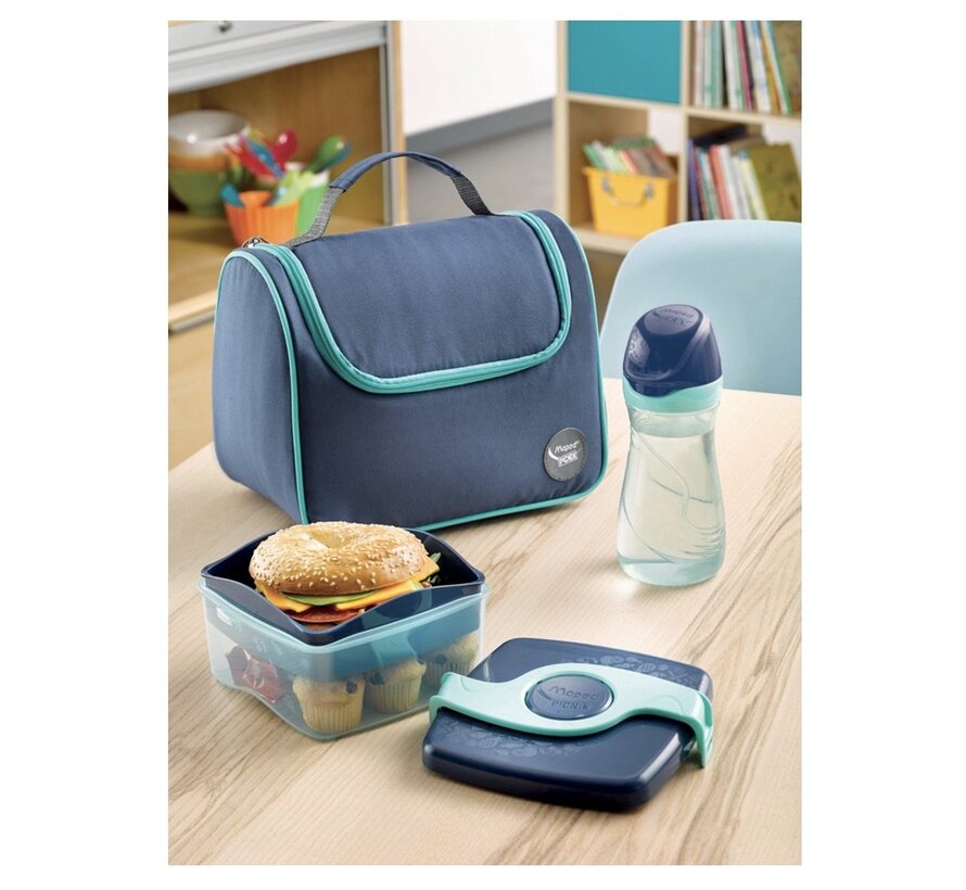 Drinkfles - blauw/turquoise